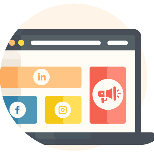 icon for social media marketing