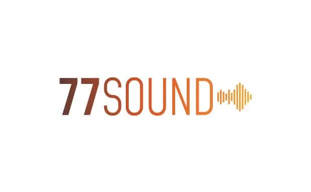 77sound logo design