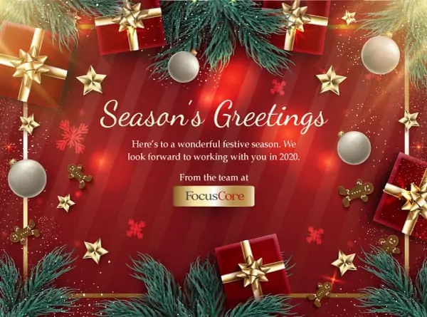 focuscore season greeting ecard
