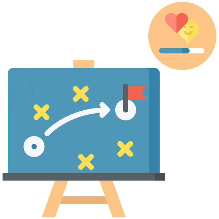 gif icon for client first approach