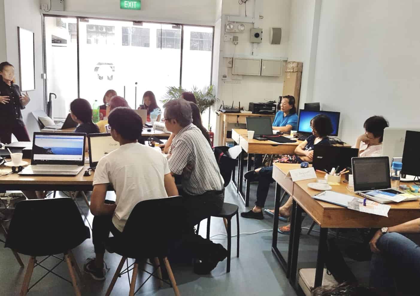 oangle office running a course