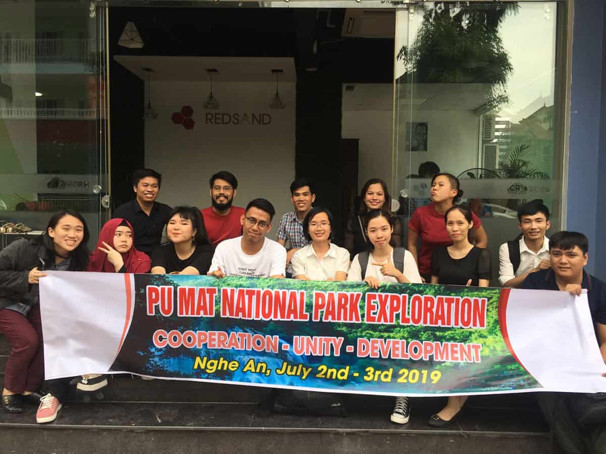 oangle team trip to vinh, vietnam