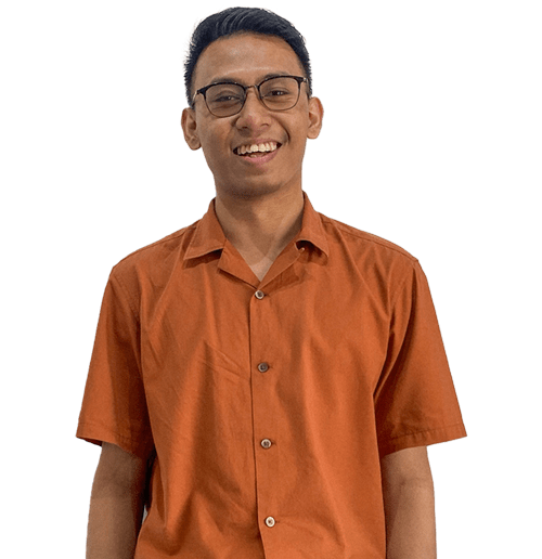 photo of team member fan