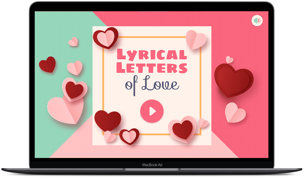 LYRICAL LETTERS OF LOVE