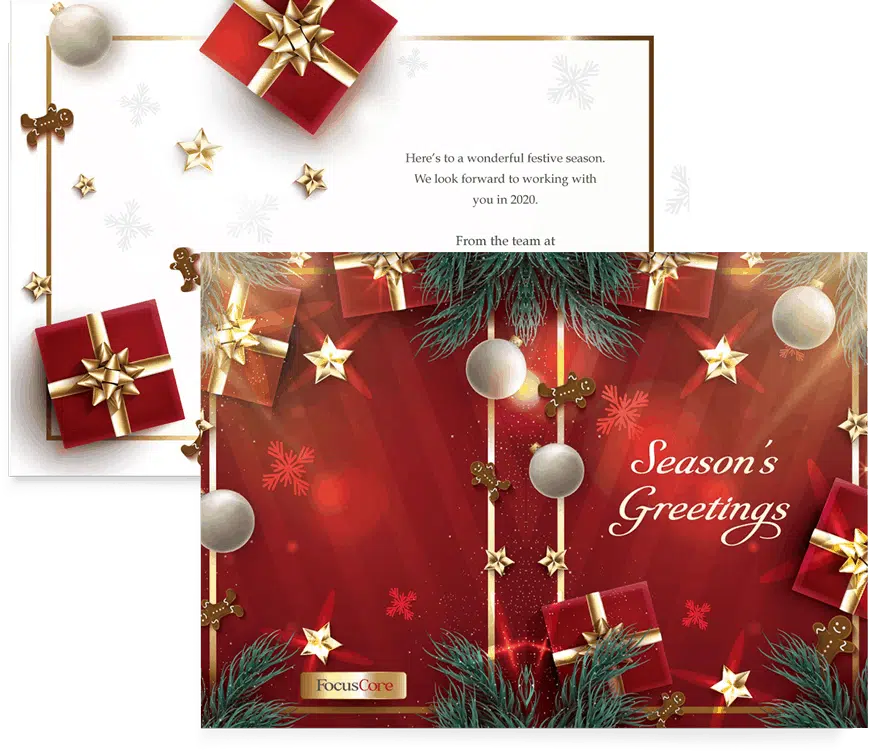 focuscore season greeting ecard