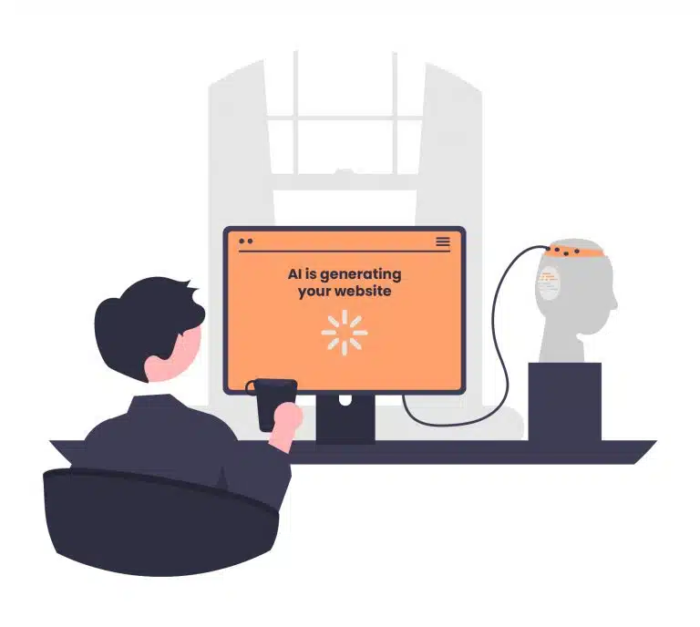 How to use AI to build your website