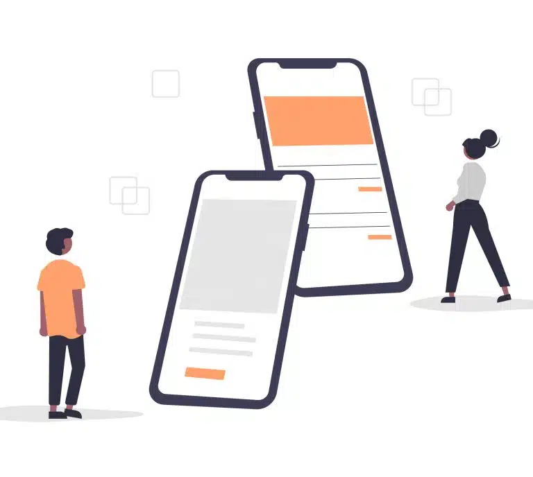 What is the Thumb Rule of mobile UI design?